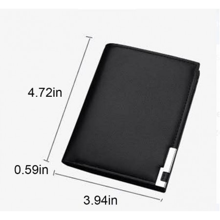 Meidong Front Pocket Minimalist Leather Slim Wallet